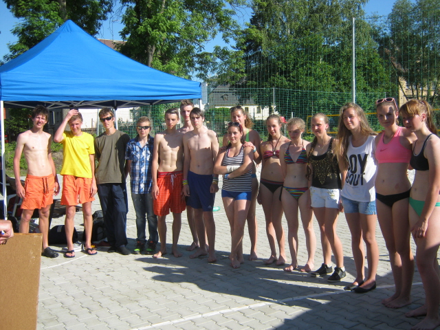 BEACH Krajský turnaj žacta 2. kolo Děčín vítězné dvojice